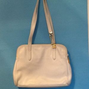 Giani Bernini large white bag